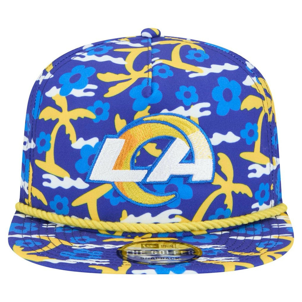 Los Angeles Rams New Era Wakey Wakey Golfer Snapback Hat - Royal sale