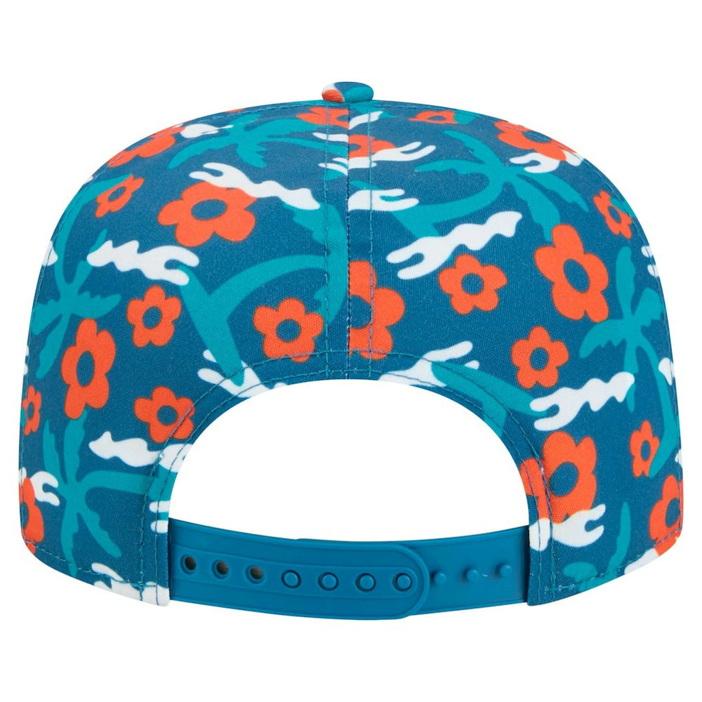 Miami Dolphins New Era Wakey Wakey Golfer Snapback Hat - Aqua outlet