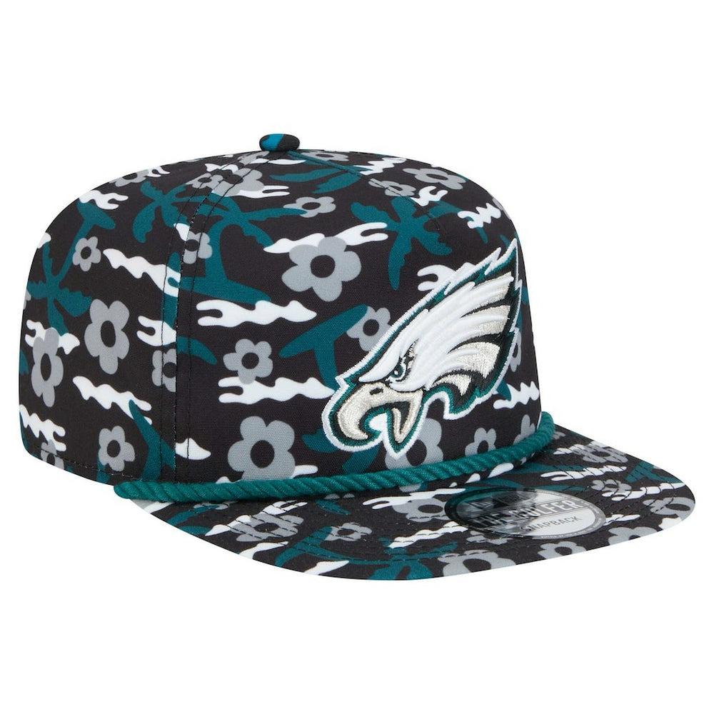 Philadelphia Eagles New Era Wakey Wakey Golfer Snapback Hat - Black online