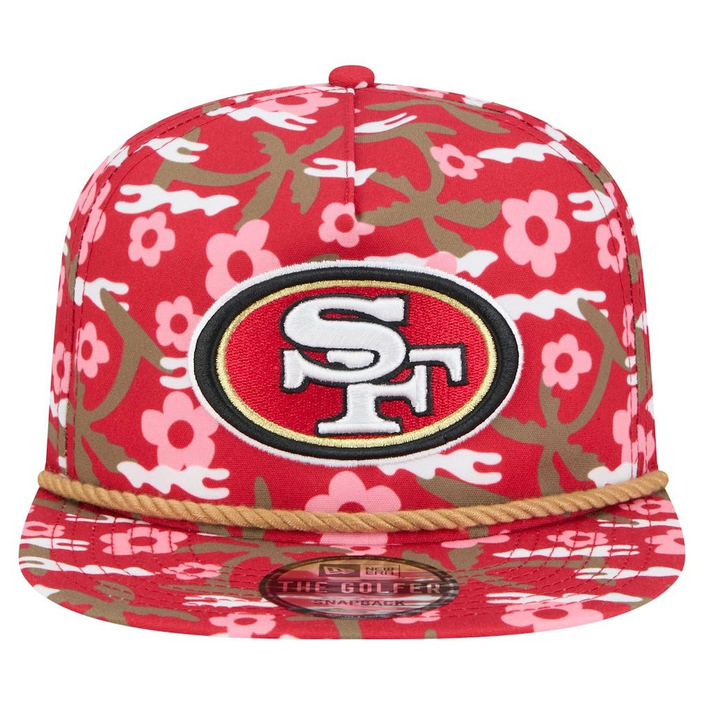 San Francisco 49ers New Era Wakey Wakey Golfer Snapback Hat - Scarlet discount
