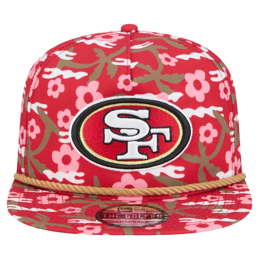 San Francisco 49ers New Era Wakey Wakey Golfer Snapback Hat - Scarlet discount