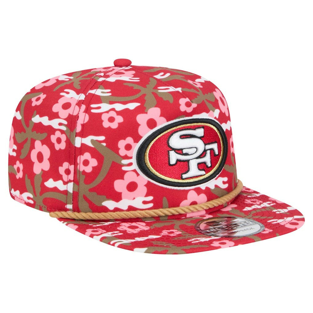 San Francisco 49ers New Era Wakey Wakey Golfer Snapback Hat - Scarlet discount
