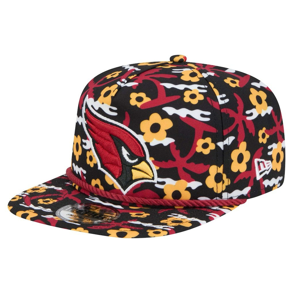 Arizona Cardinals New Era Wakey Wakey Golfer Snapback Hat - Black discount