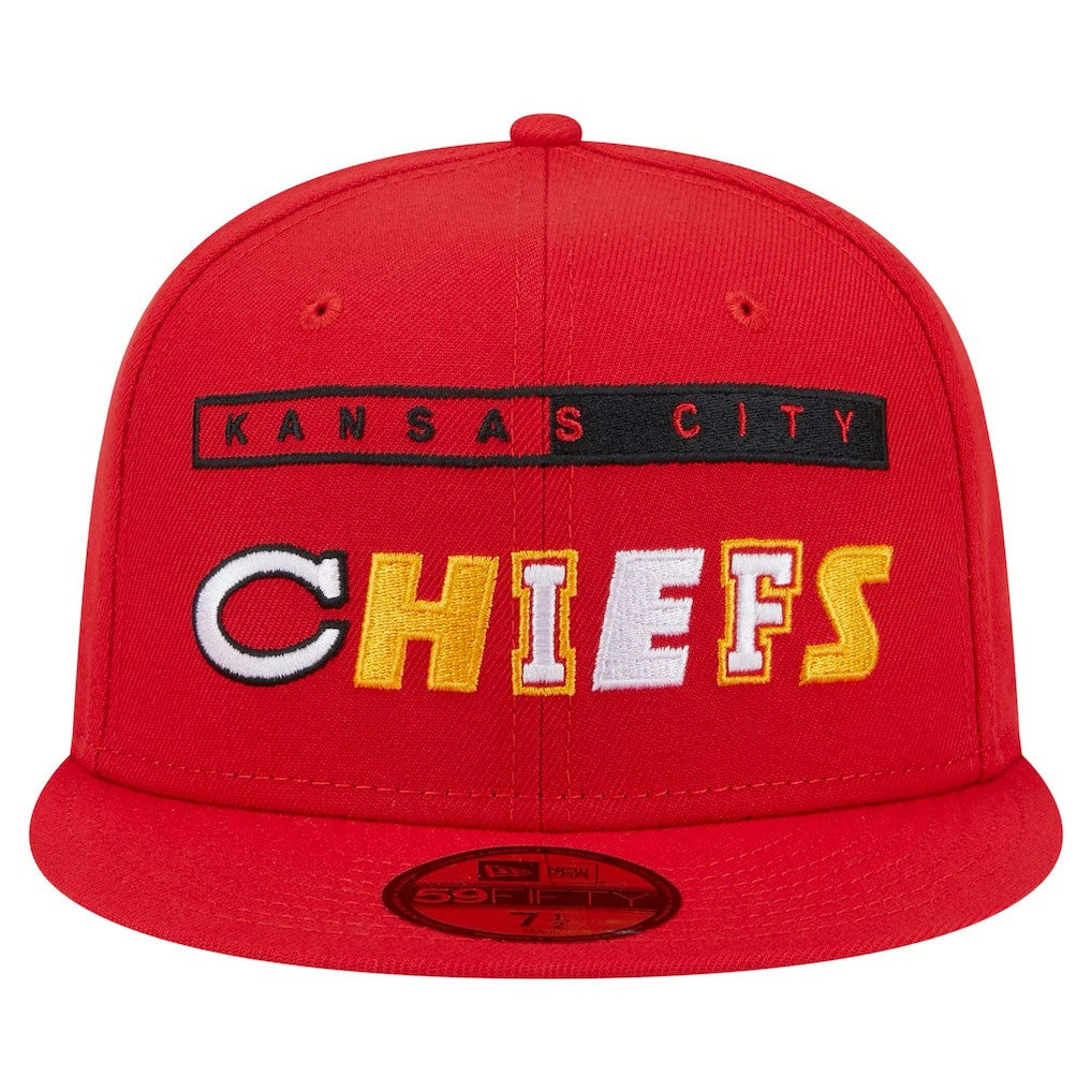 Kansas City Chiefs New Era Ransom 59FIFTY Fitted Hat - Red sale