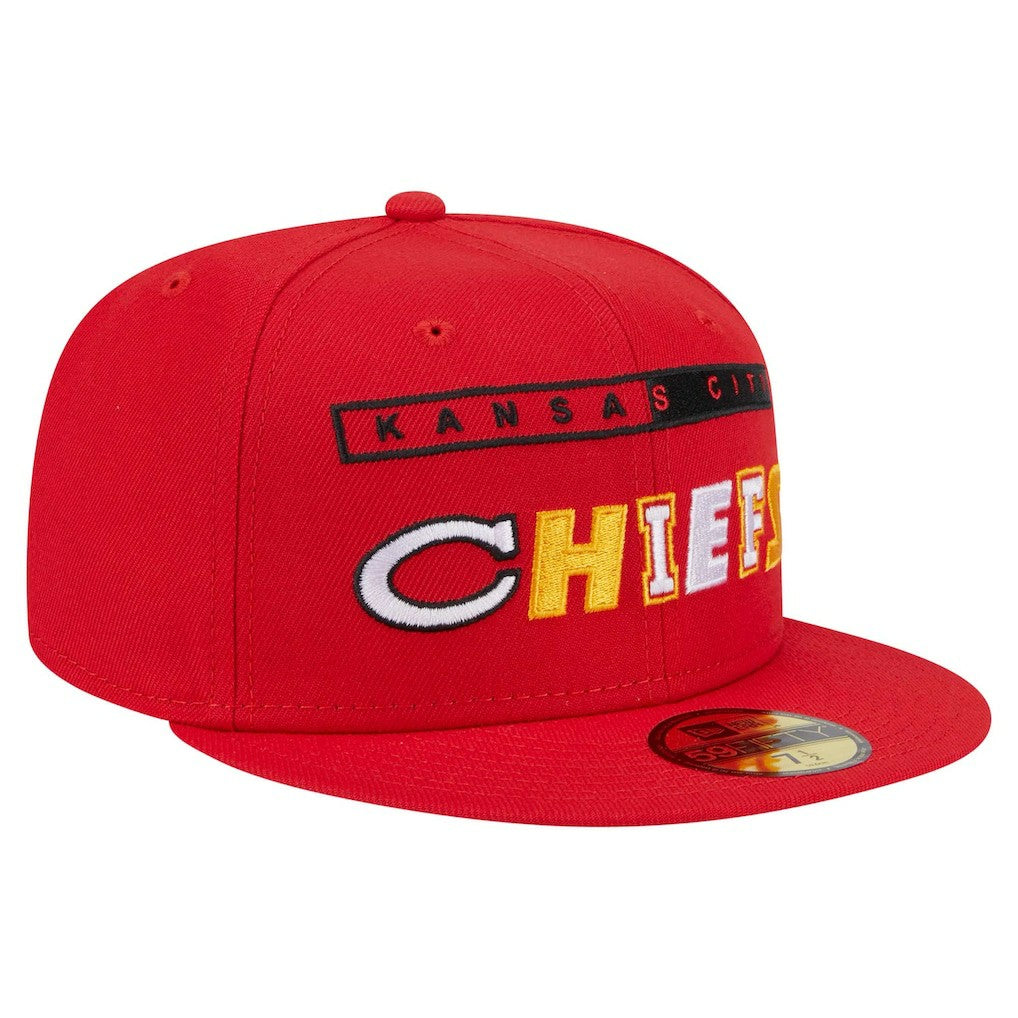 Kansas City Chiefs New Era Ransom 59FIFTY Fitted Hat - Red sale