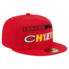 Kansas City Chiefs New Era Ransom 59FIFTY Fitted Hat - Red sale
