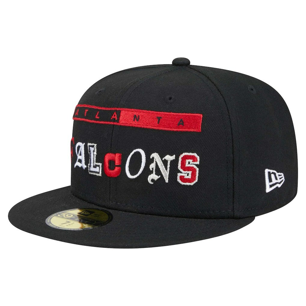 Atlanta Falcons New Era Ransom 59FIFTY Fitted Hat - Black for sale