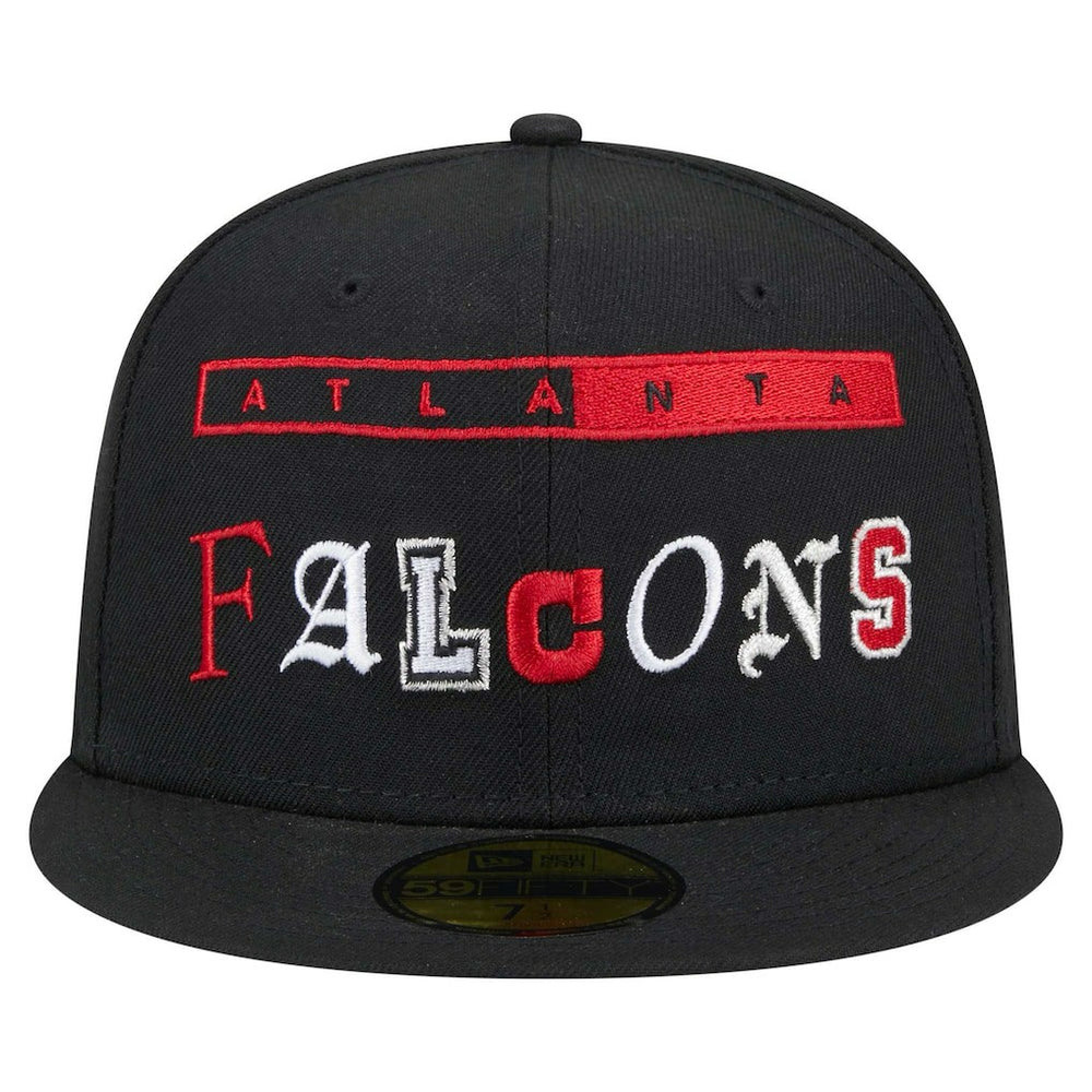 Atlanta Falcons New Era Ransom 59FIFTY Fitted Hat - Black for sale