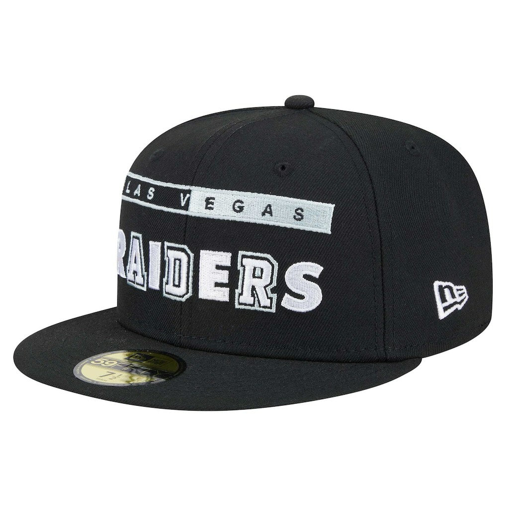 Las Vegas Raiders New Era Ransom 59FIFTY Fitted Hat - Black sale