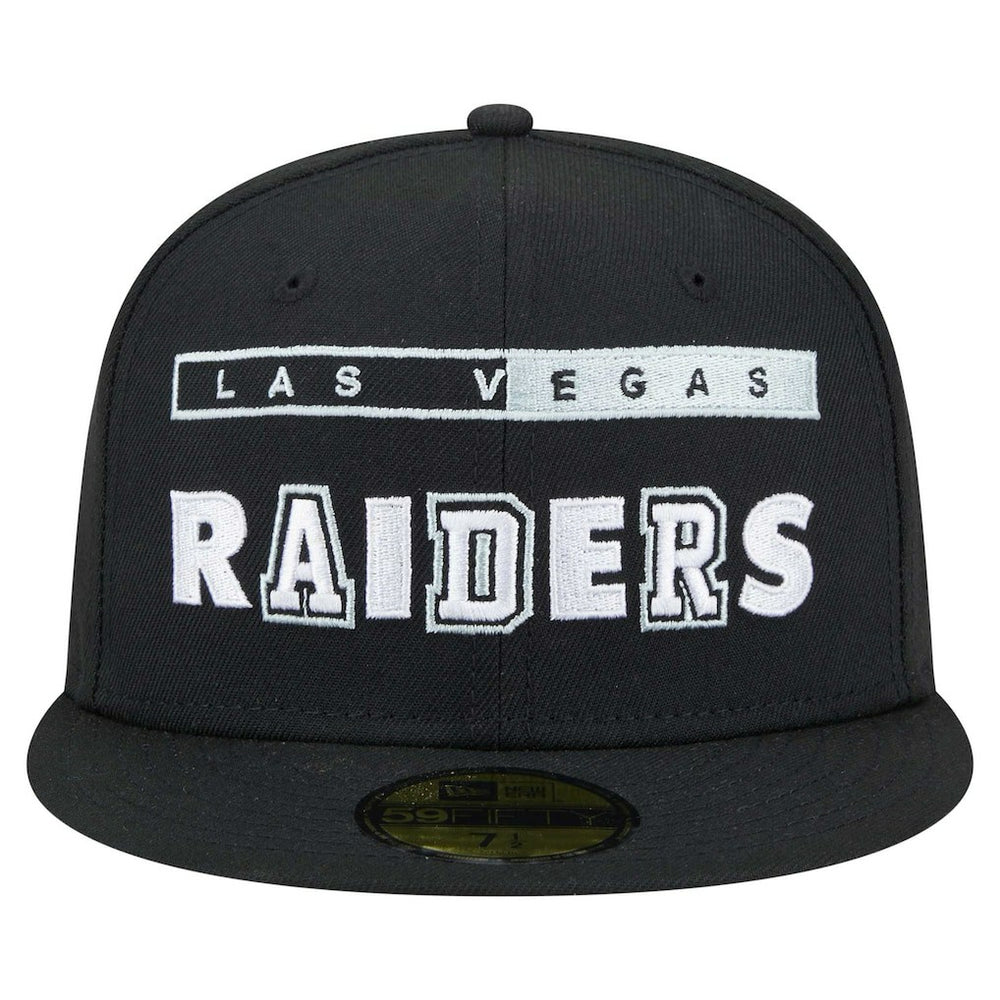 Las Vegas Raiders New Era Ransom 59FIFTY Fitted Hat - Black sale