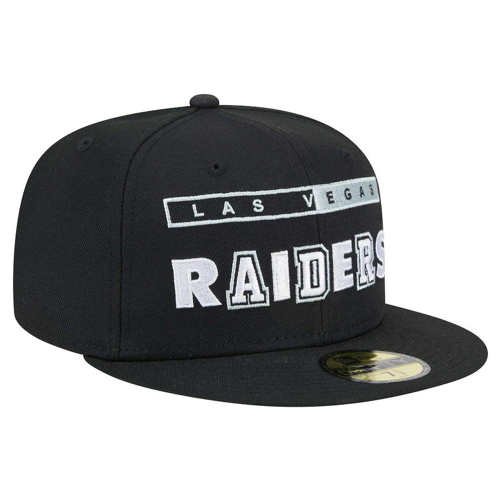 Las Vegas Raiders New Era Ransom 59FIFTY Fitted Hat - Black sale