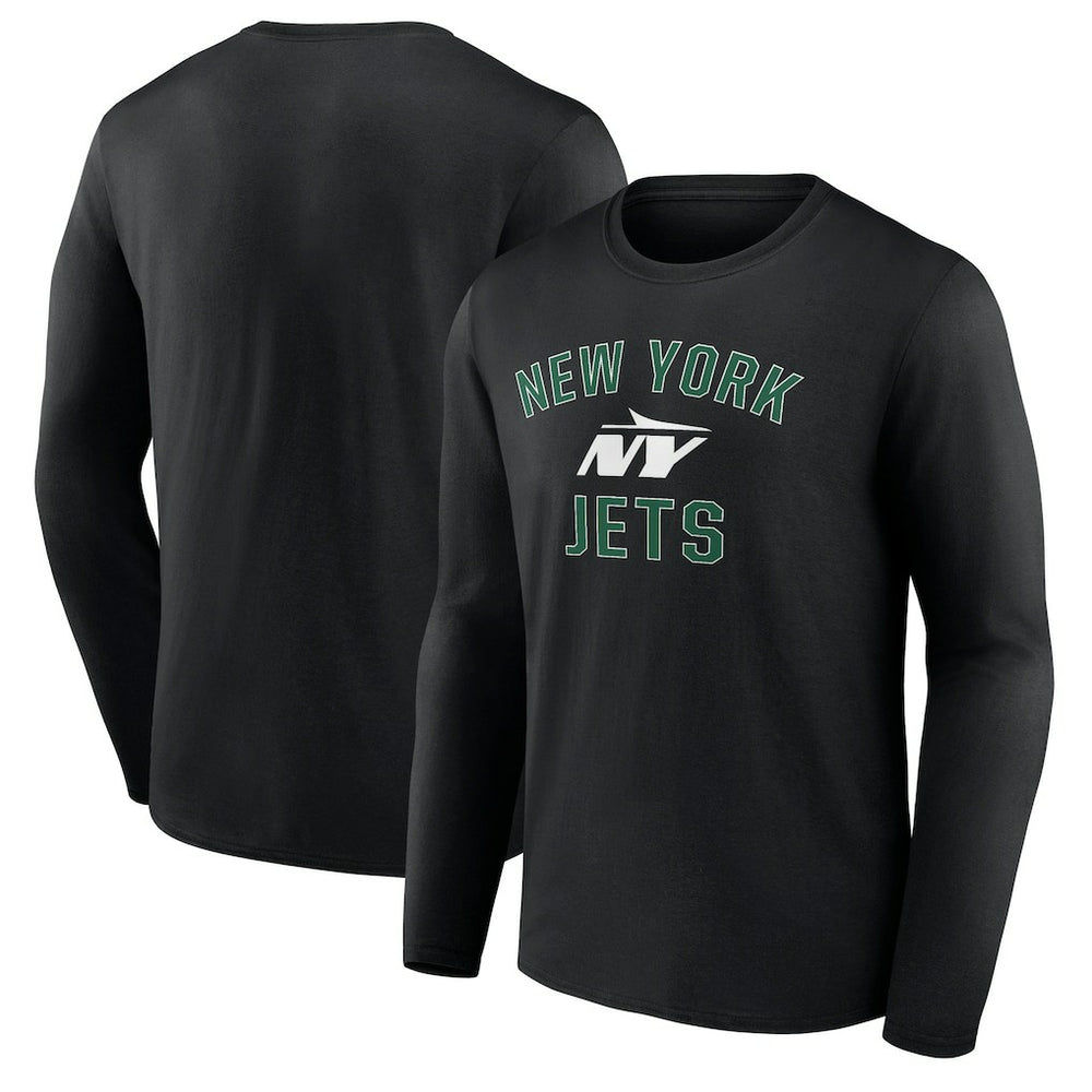 New York Jets Victory Arch Long Sleeve T-Shirt - Black online