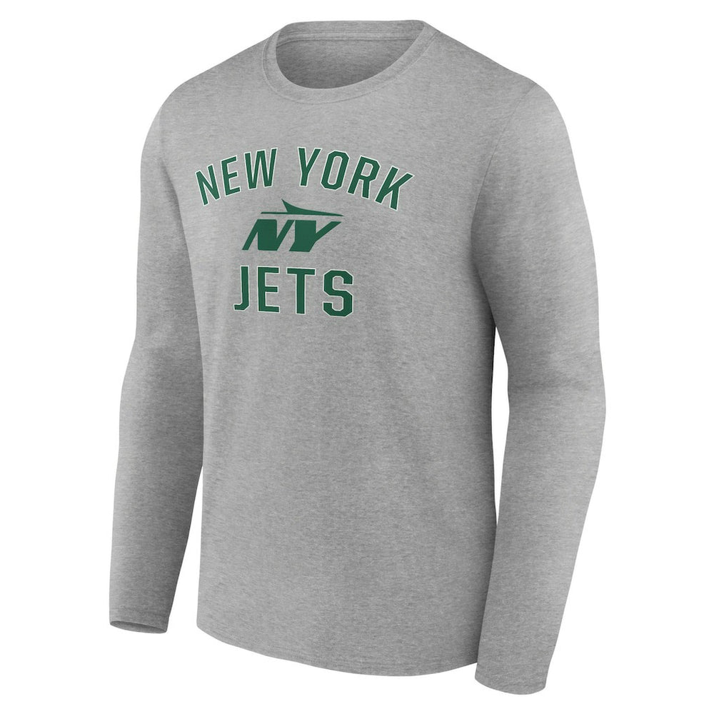 New York Jets Victory Arch Long Sleeve T-Shirt - Gray outlet
