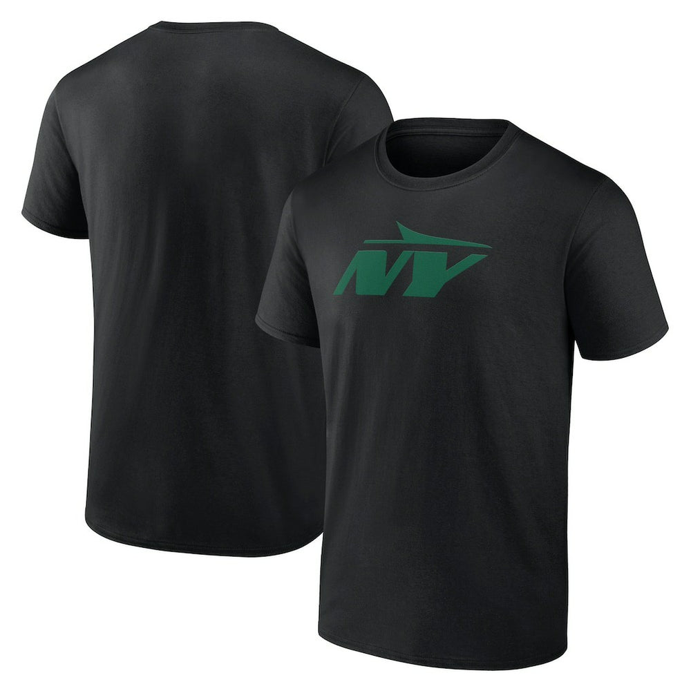 New York Jets Secondary Logo Lightweight T-Shirt - Black on sale