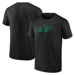 New York Jets Secondary Logo Lightweight T-Shirt - Black on sale