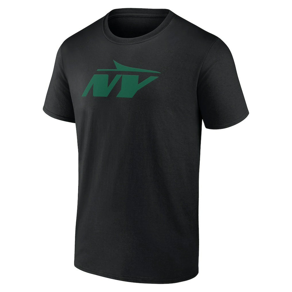 New York Jets Secondary Logo Lightweight T-Shirt - Black on sale