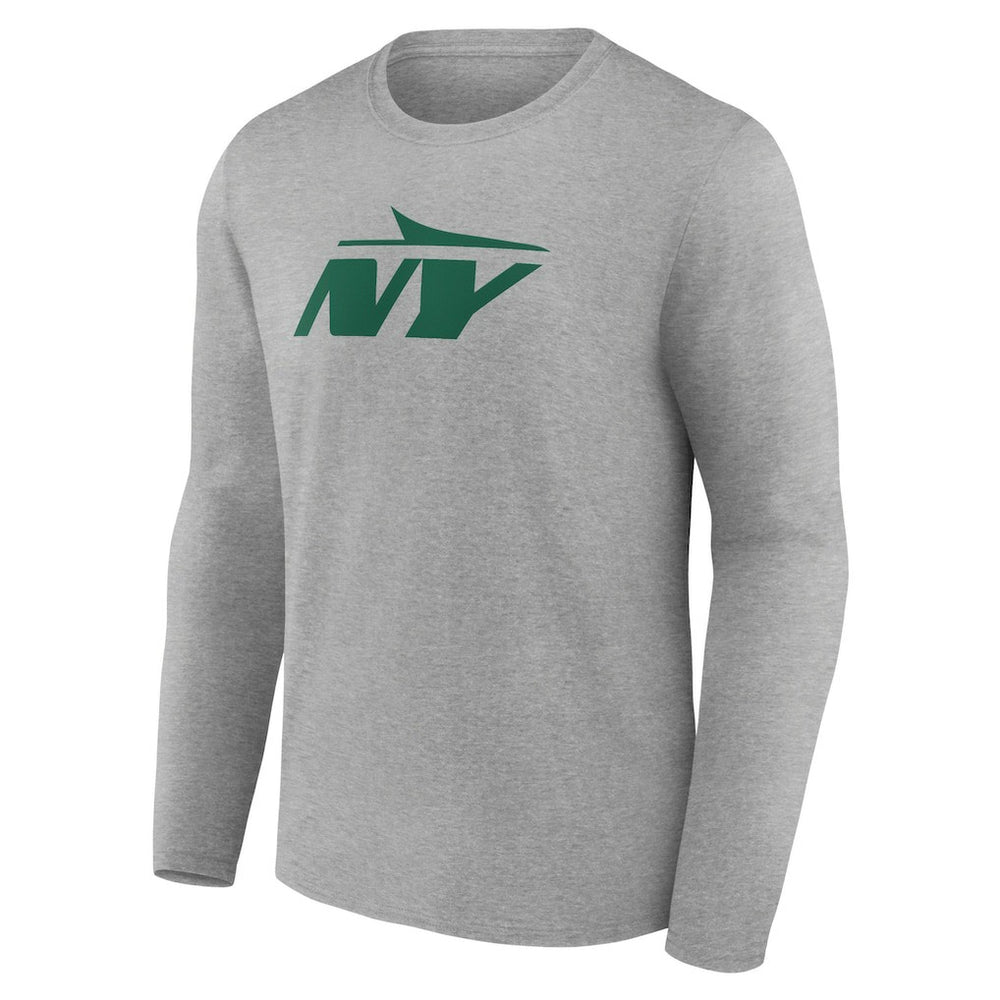 New York Jets Secondary Logo Long Sleeve T-Shirt - Gray on sale