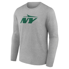 New York Jets Secondary Logo Long Sleeve T-Shirt - Gray on sale