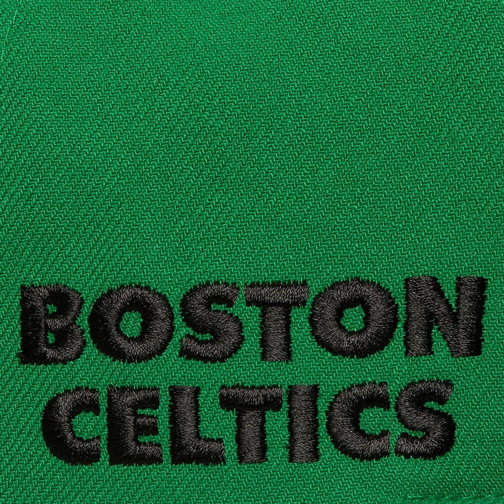Boston Celtics Starlight Snapback Hat - Kelly Green | Mitchell & Ness for sale