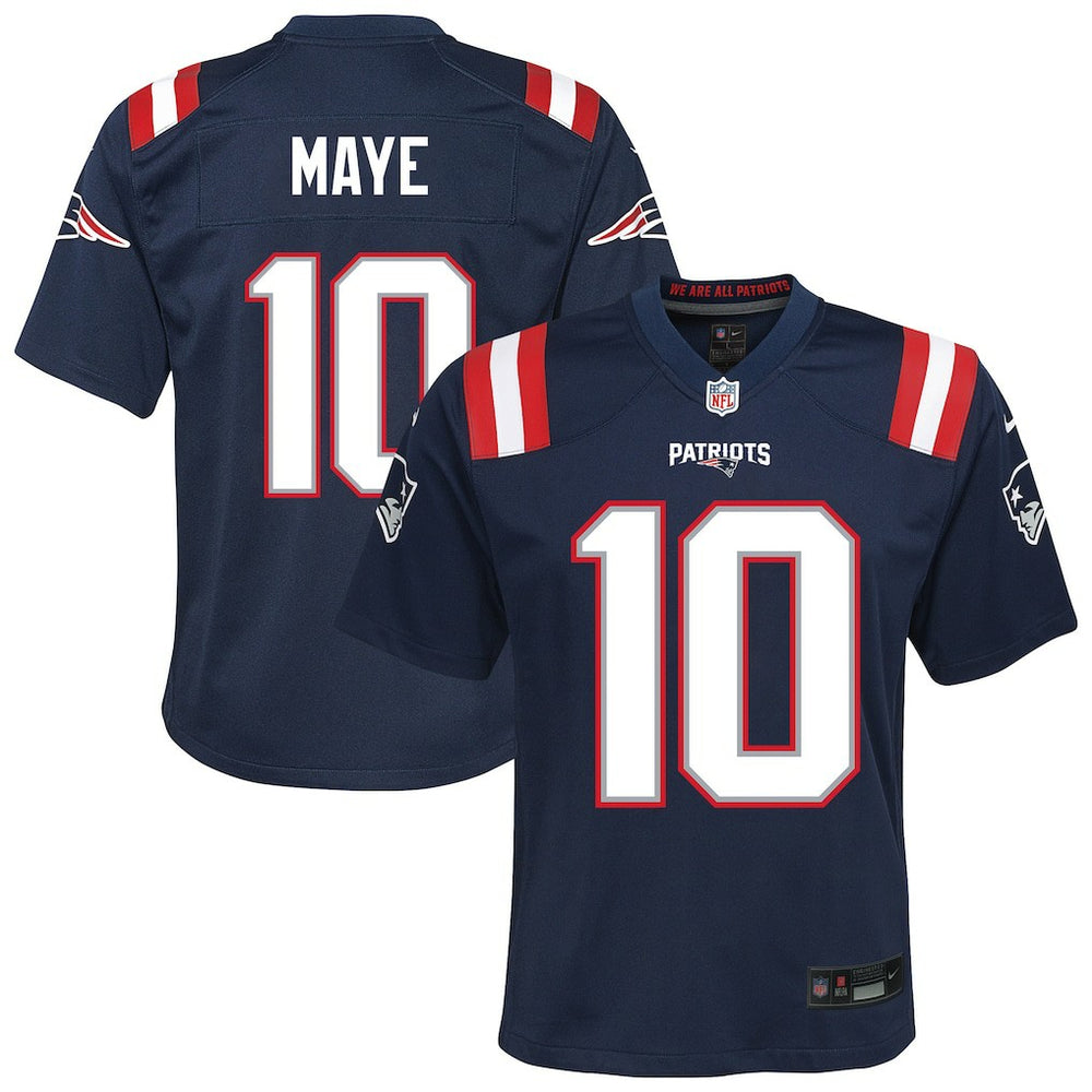 Drake Maye New England Patriots Youth Game Jersey - Navy | Nike cheap