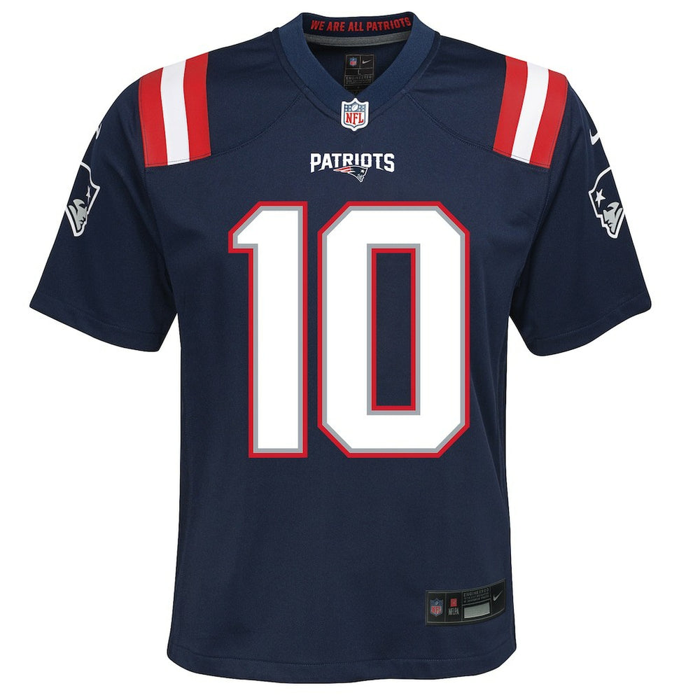 Drake Maye New England Patriots Youth Game Jersey - Navy | Nike cheap