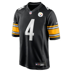DK Metcalf Pittsburgh Steelers Youth Game Jersey - Black | Nike for sale