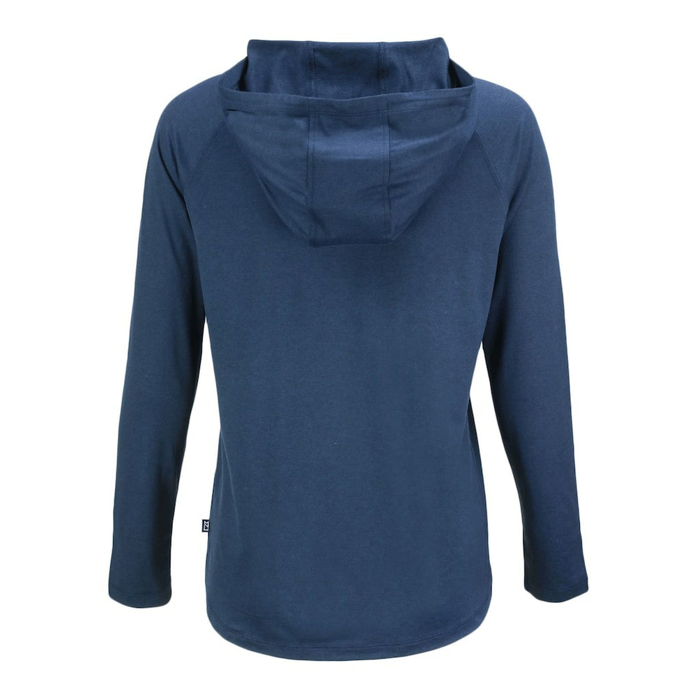 Buffalo Bills Cutter & Buck Women's Coastline Epic Comfort Eco Recycled Raglan Pullover Hoodie - Navy outlet