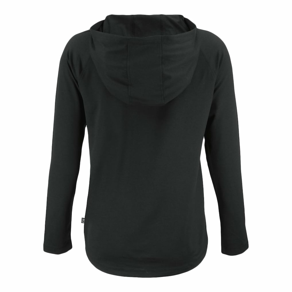 Jacksonville Jaguars Cutter & Buck Women's Coastline Epic Comfort Eco Recycled Raglan Pullover Hoodie - Black online