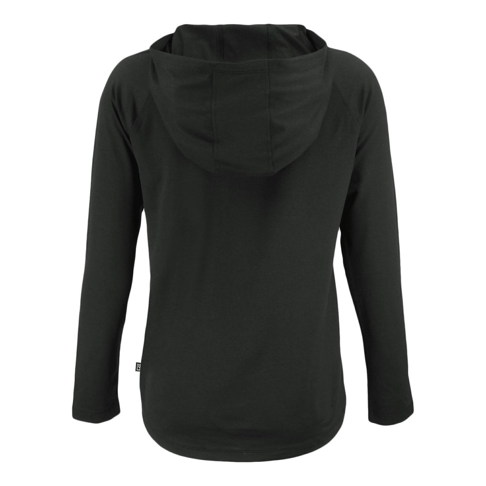 Detroit Lions Cutter & Buck Women's Coastline Epic Comfort Eco Recycled Raglan Pullover Hoodie - Black cheap