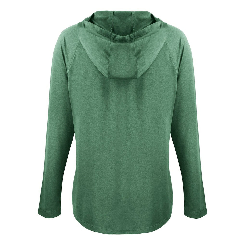 Philadelphia Eagles Cutter & Buck Women's Historic Coastline Epic Comfort Eco Recycled Raglan Pullover Hoodie - Hunter Green for sale