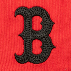 Boston Red Sox Corduroy Snapback Hat - Red | Mitchell & Ness