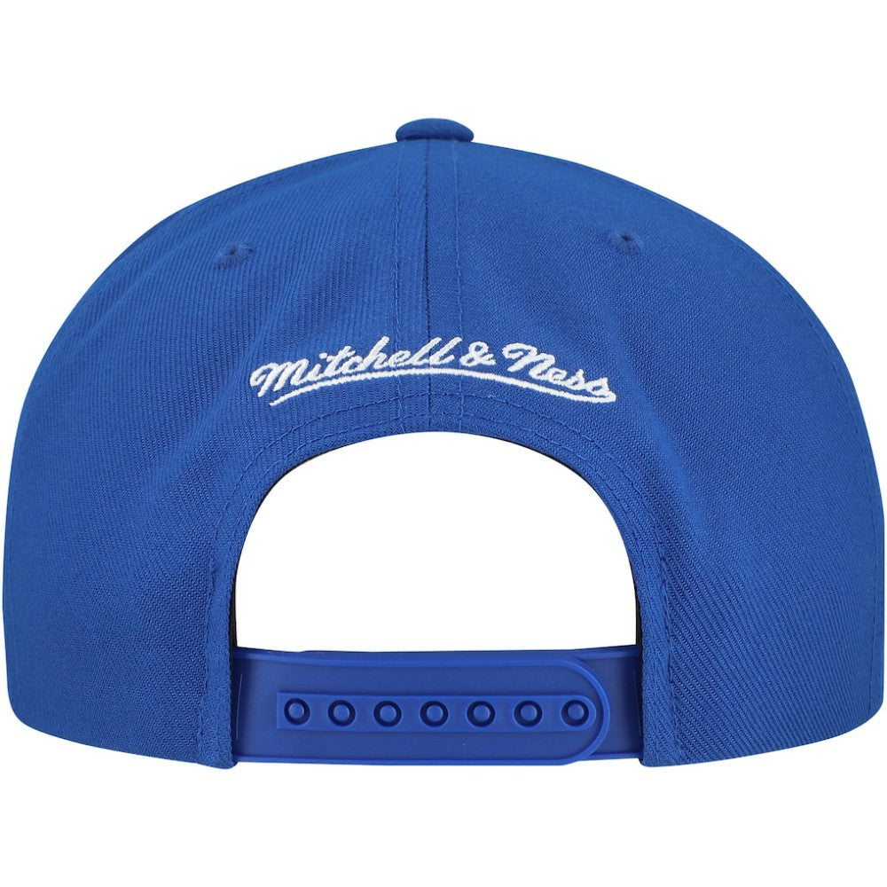 Chicago Cubs Double Up Snapback Hat - Royal | Mitchell & Ness