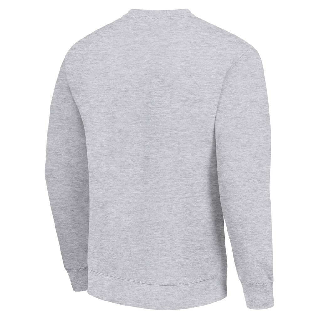 Pittsburgh Steelers Starter Half Helmet Team Graphic Tri-Blend Fleece Pullover Sweatshirt - Heather Gray cheap