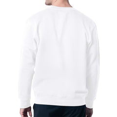Cleveland Browns Starter Color Scratch Team Graphic Fleece Pullover Sweatshirt - White sale