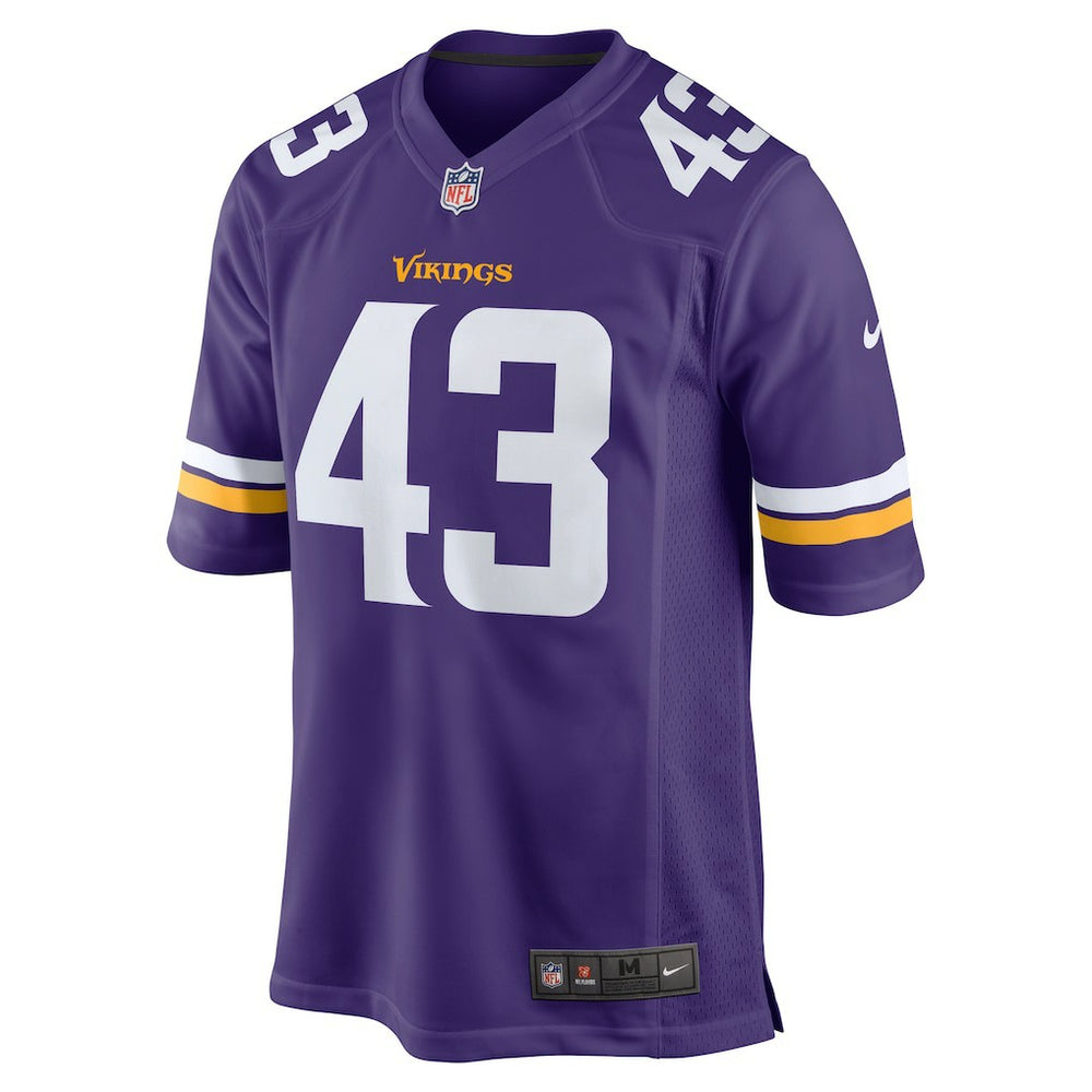 Andrew Van Ginkel Minnesota Vikings Team Game Jersey - Purple | Nike online