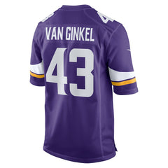 Andrew Van Ginkel Minnesota Vikings Team Game Jersey - Purple | Nike online