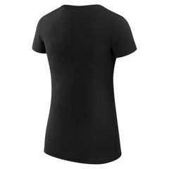 Arizona Diamondbacks G-III 4Her by Carl Banks Women's Super-Slim Fit Lightweight Collage Team Graphic Crew Neck T-Shirt - Black