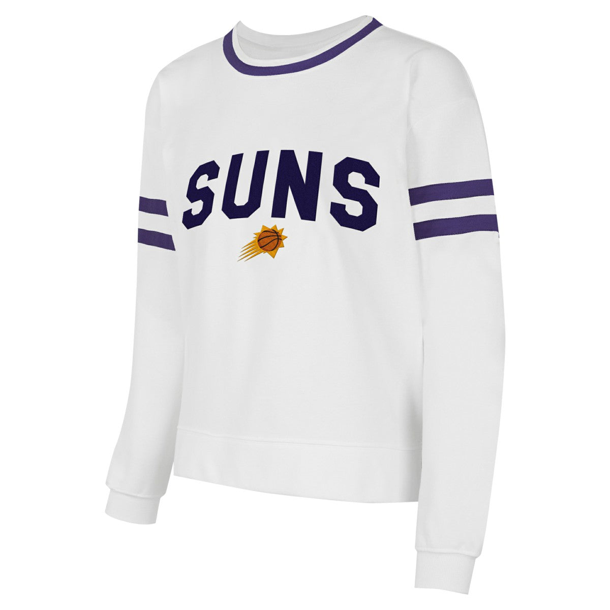 Phoenix Suns Concepts Sport Women's Borough Pullover Sweatshirt - White online