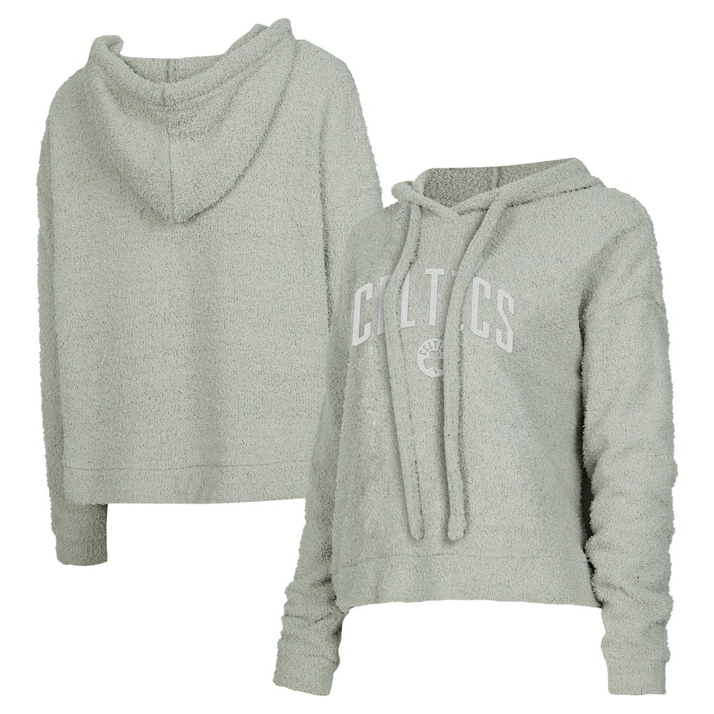 Boston Celtics Concepts Sport Women's Ventura Comfy Pullover Hoodie - Gray cheap