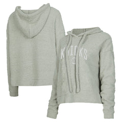 New York Knicks Concepts Sport Women's Ventura Comfy Pullover Hoodie - Gray online