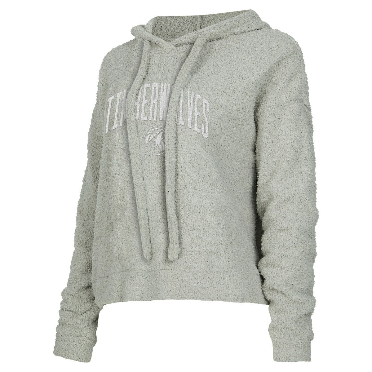Minnesota Timberwolves Concepts Sport Women's Ventura Comfy Pullover Hoodie - Gray for sale