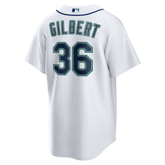 Logan Gilbert Seattle Mariners Home Replica Jersey - White | Nike