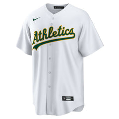 Seth Brown Athletics Home Replica Jersey - White | Nike