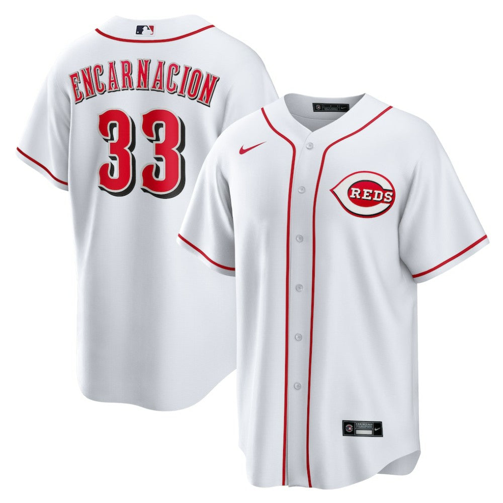 Christian Encarnacion-Strand Cincinnati Reds Home Replica Jersey - White | Nike