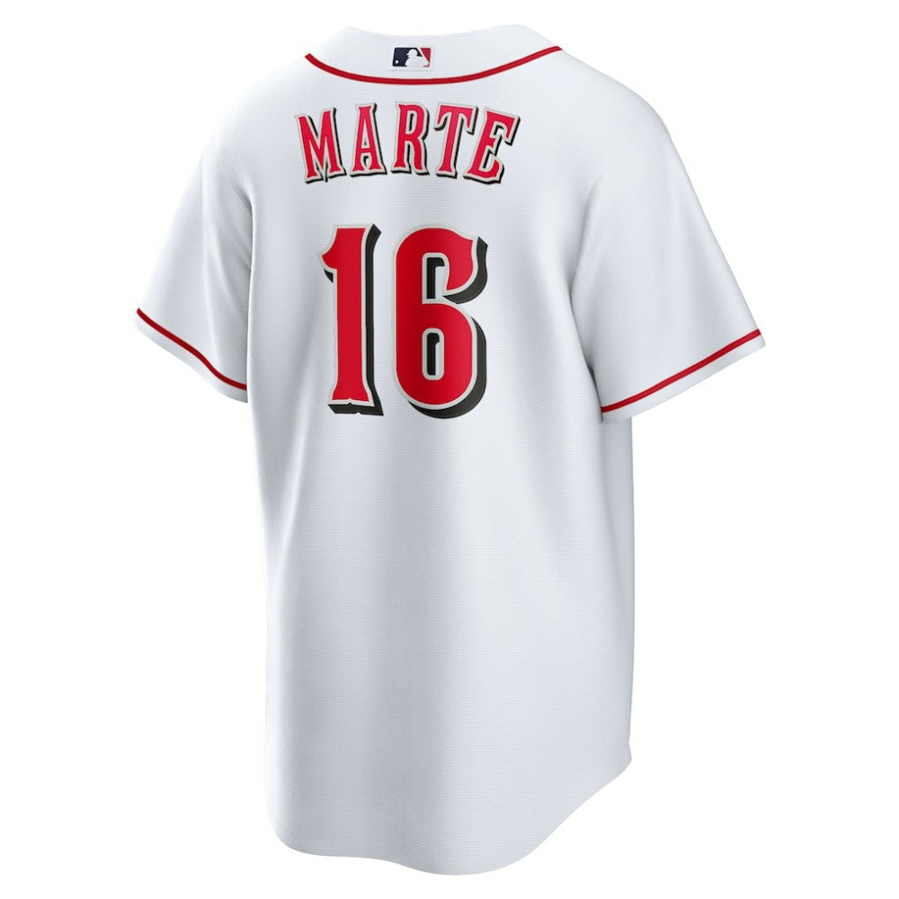 Noelvi Marte Cincinnati Reds Home Replica Jersey - White | Nike