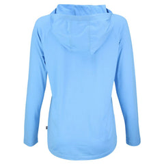 Chicago Cubs Cutter & Buck Women's City Connect Coastline Epic Comfort Eco Recycled Hoodie Raglan Long Sleeve T-Shirt - Powder Blue