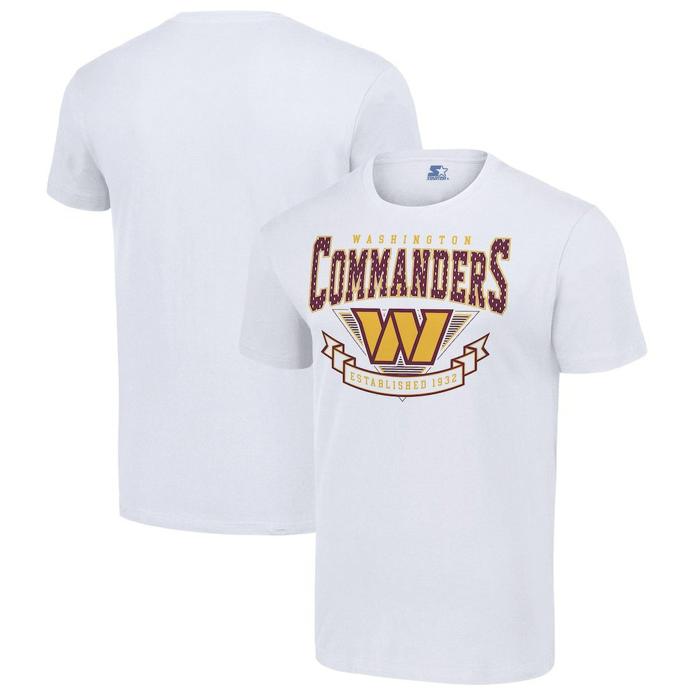 Washington Commanders Starter 80s Inspired Team Logo T-Shirt - White discount