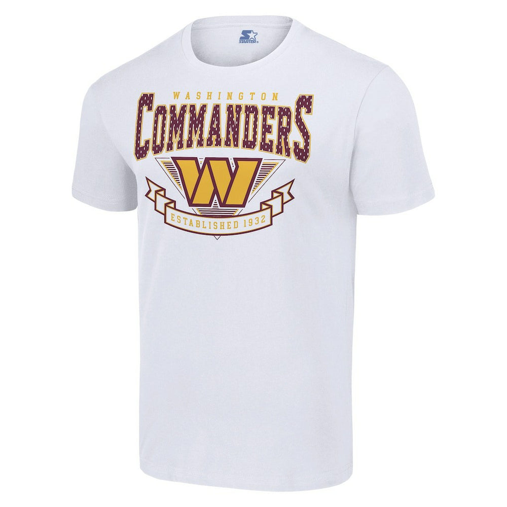 Washington Commanders Starter 80s Inspired Team Logo T-Shirt - White discount