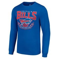 Buffalo Bills Starter '80s Inspired Team Logo Long Sleeve T-Shirt - Royal sale