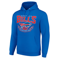 Buffalo Bills Starter ‘80s Inspired Pullover Hoodie - Royal sale